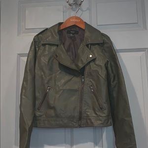 Forever 21 Faux Leather Moto Jacket